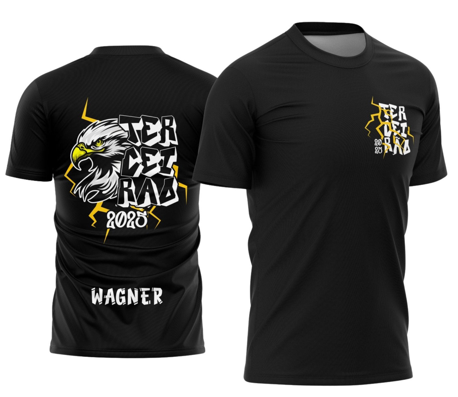 Camiseta Terceirão 2026 Águia Amarela camiseta terceirão 2026 Aguia Amarela para formandos do ensino médio