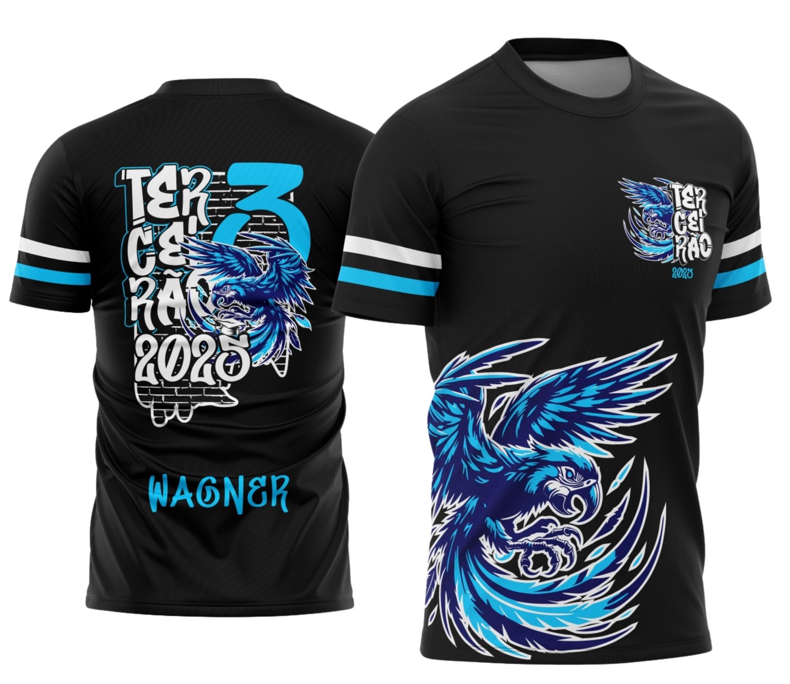 Camiseta Terceirão 2026 Arara Azul Grafite camiseta terceirão 2026 Arara Azul Grafite para formandos do ensino médio