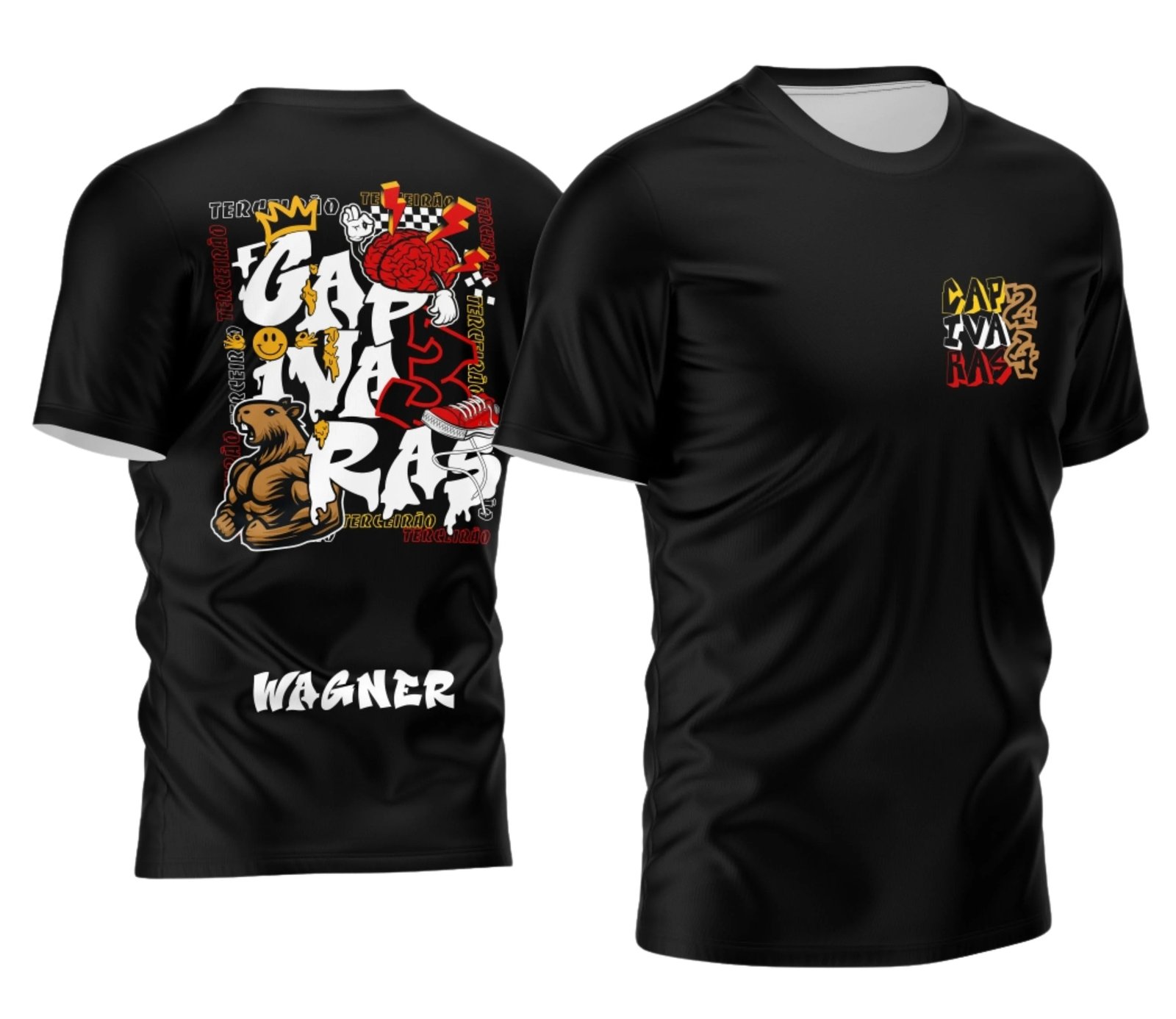 Camiseta Terceirão 2026 Capivara Multi camiseta terceirão 2026 Capivara Multi para formandos do ensino médio