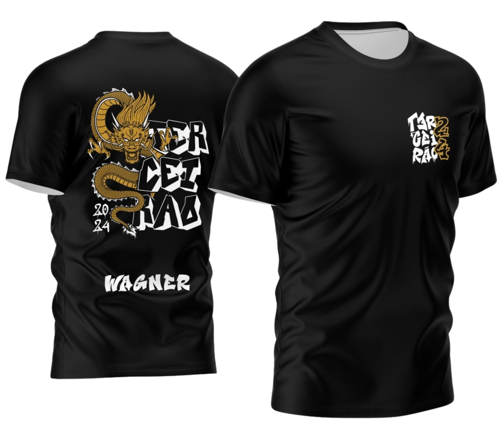 Camiseta Terceirão 2026 Dragão Marrom Com Garras camiseta terceirão 2026 Dragao Marrom Com Garras para formandos do ensino médio