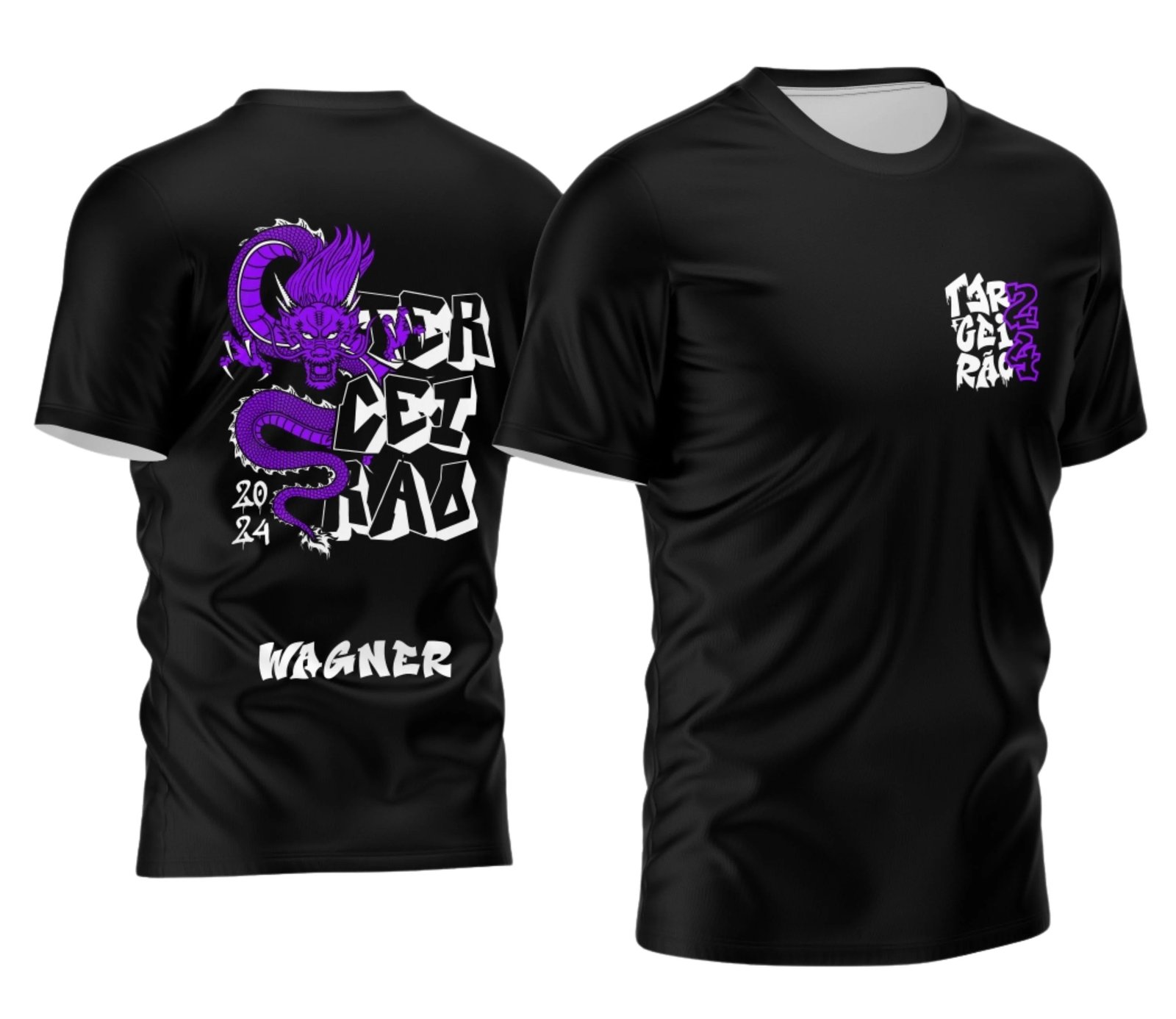 Camiseta Terceirão 2026 Dragon Roxo Ataque camiseta terceirão 2026 Dragon Roxo Ataque para formandos do ensino médio