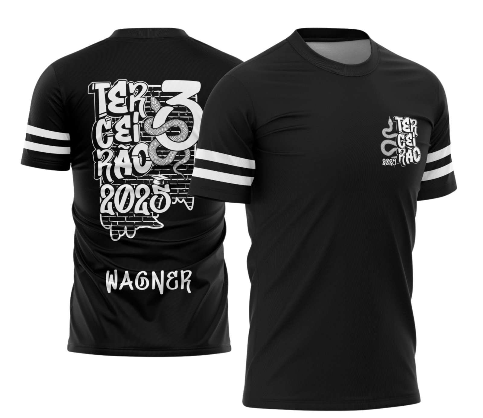 Camiseta Terceirão 2026 Grafite Naja camiseta terceirão 2026 Grafite Naja para formandos do ensino médio