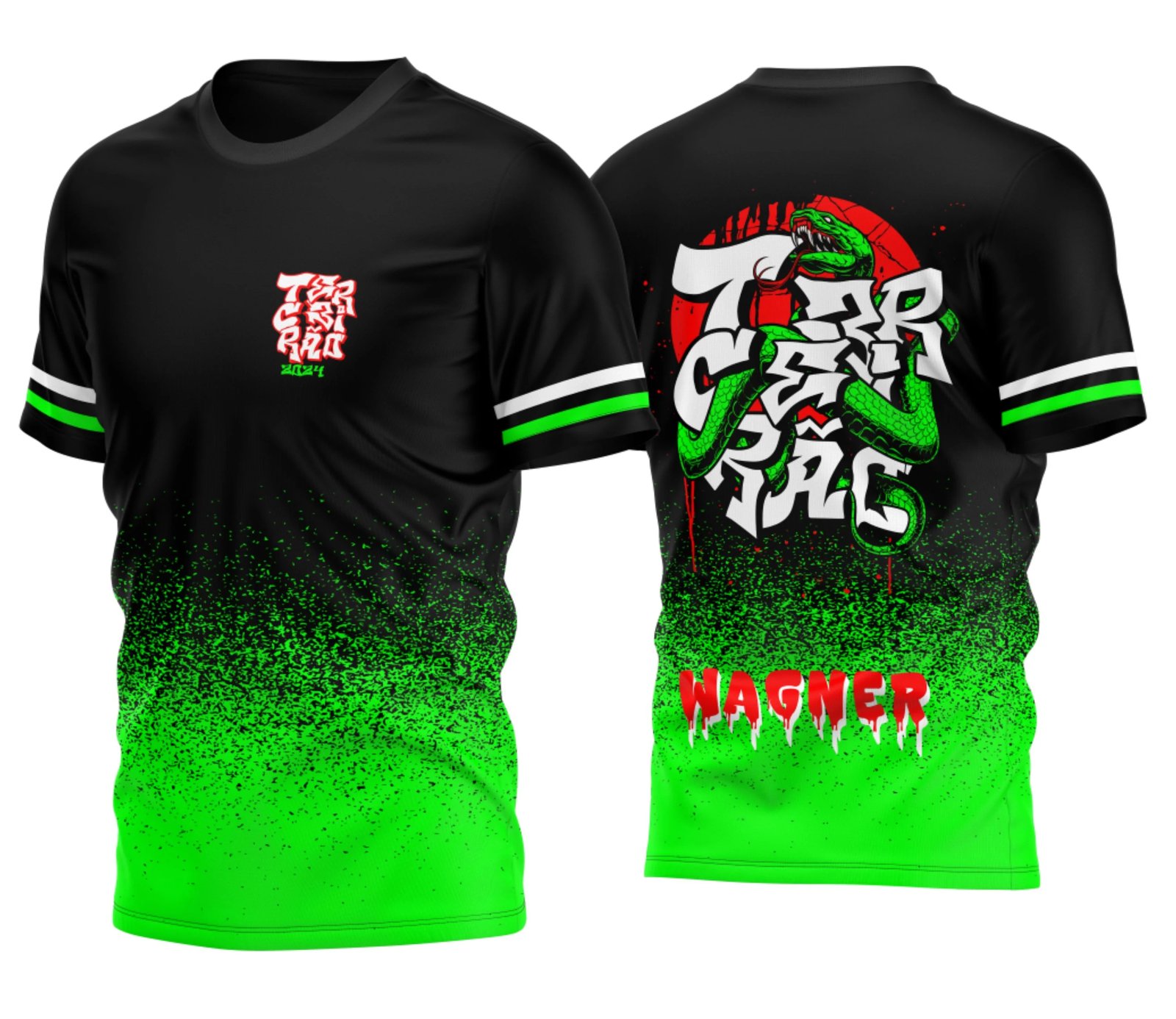 camiseta terceirão 2026 Naja Barra Verde para formandos do ensino médio