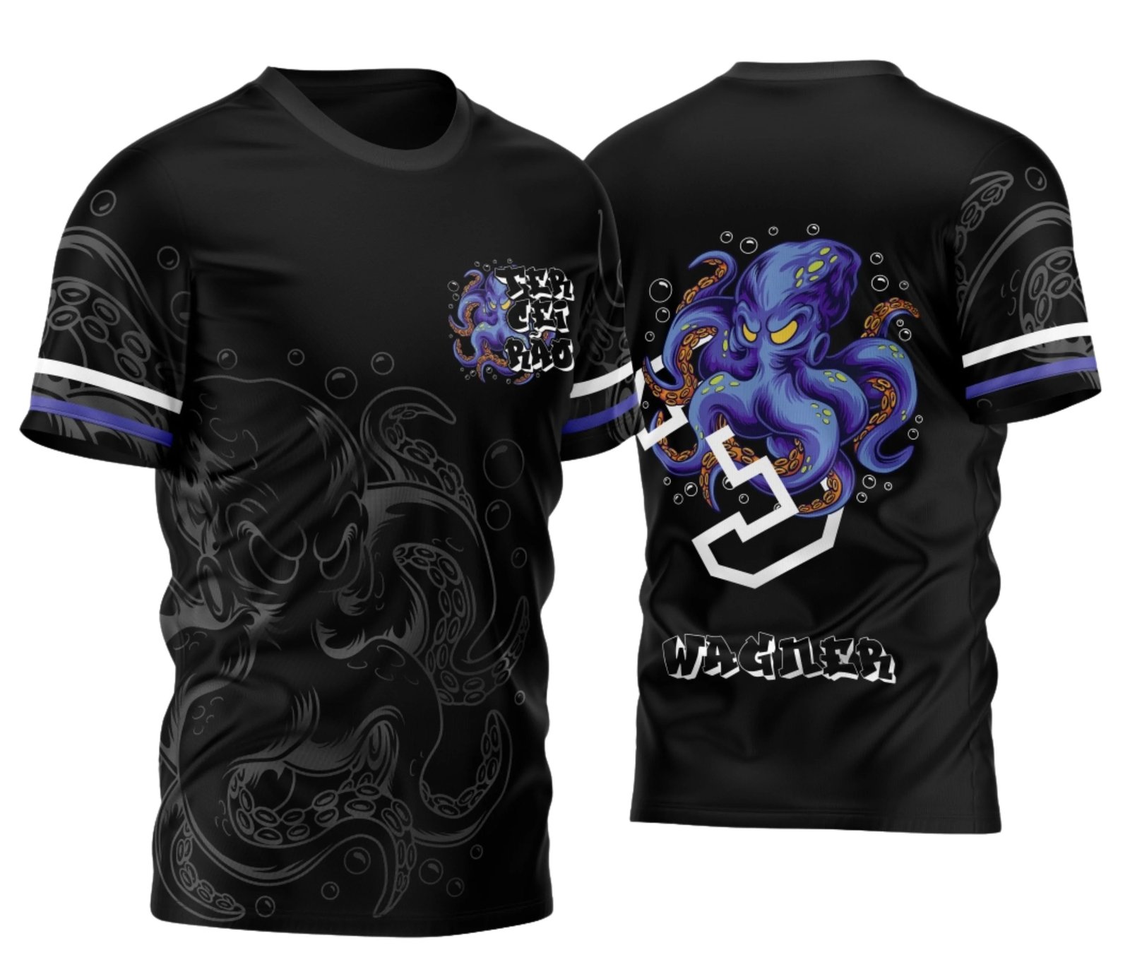 Camiseta Terceirão 2026 Polvo Azul camiseta terceirão 2026 Polvo Azul para formandos do ensino médio