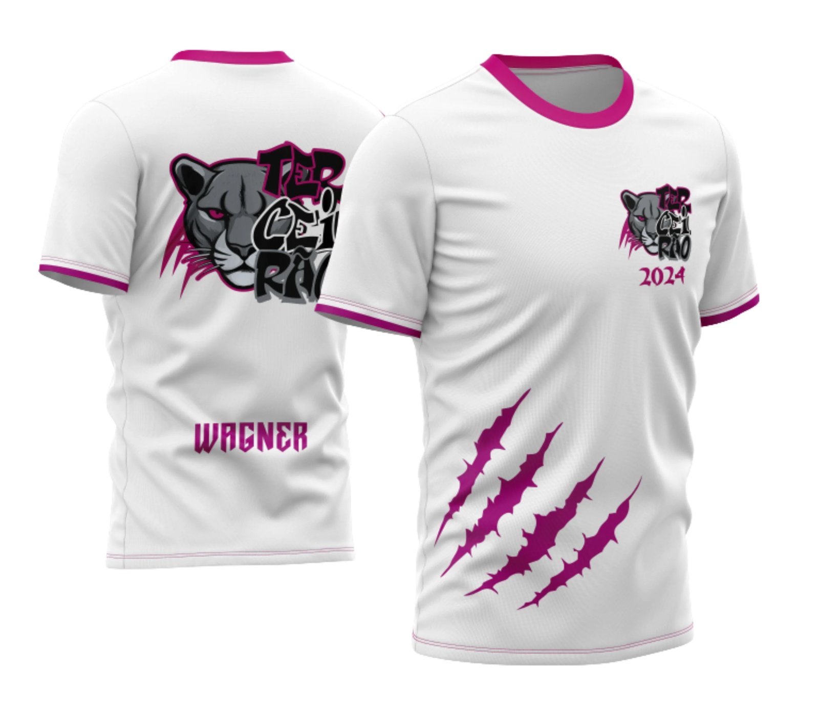 Camiseta Terceirão 2026 Puma E Garras camiseta terceirão 2026 Puma E Garras para formandos do ensino médio