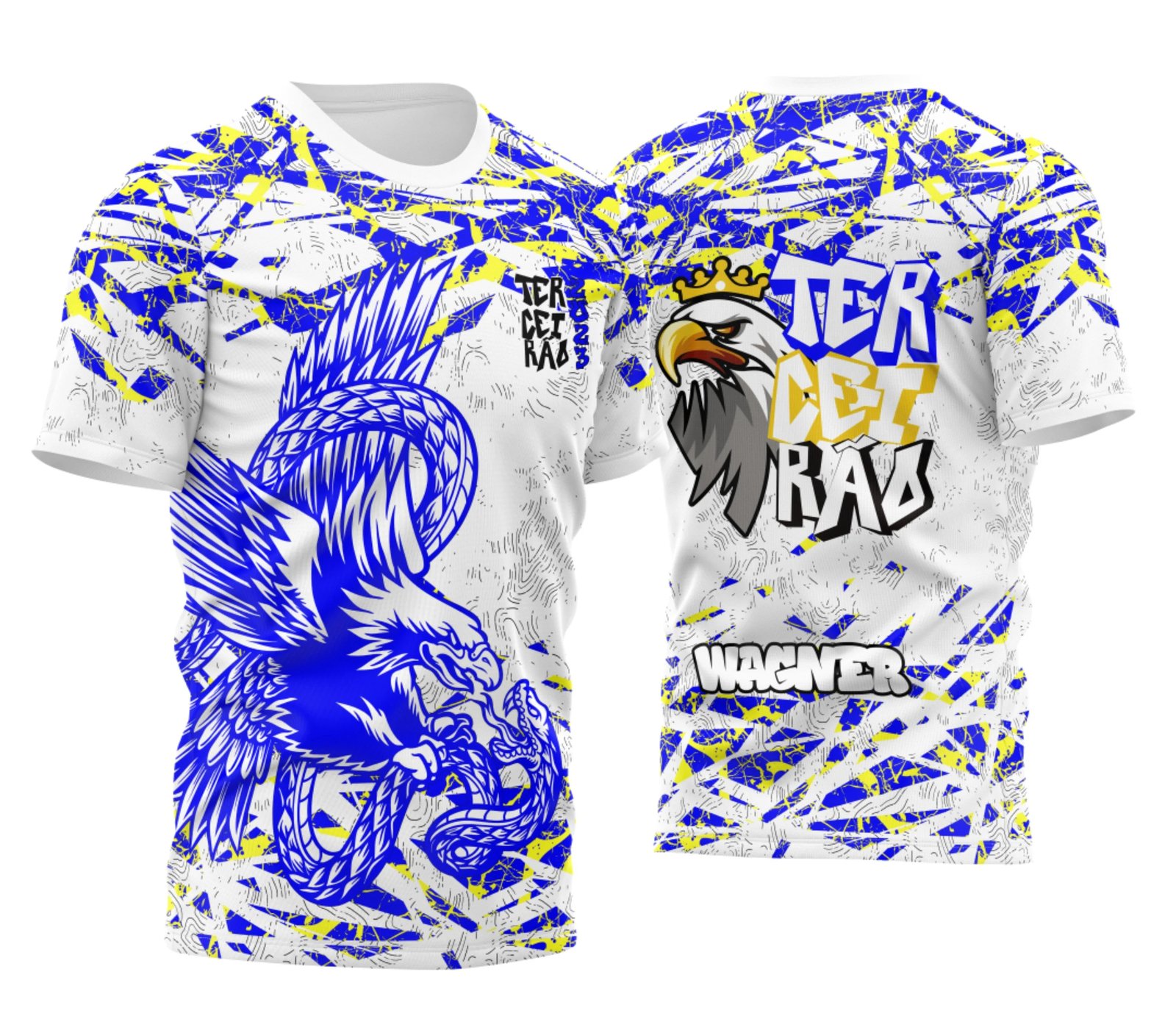 camiseta terceirão 2026 Rei Aguia para formandos do ensino médio