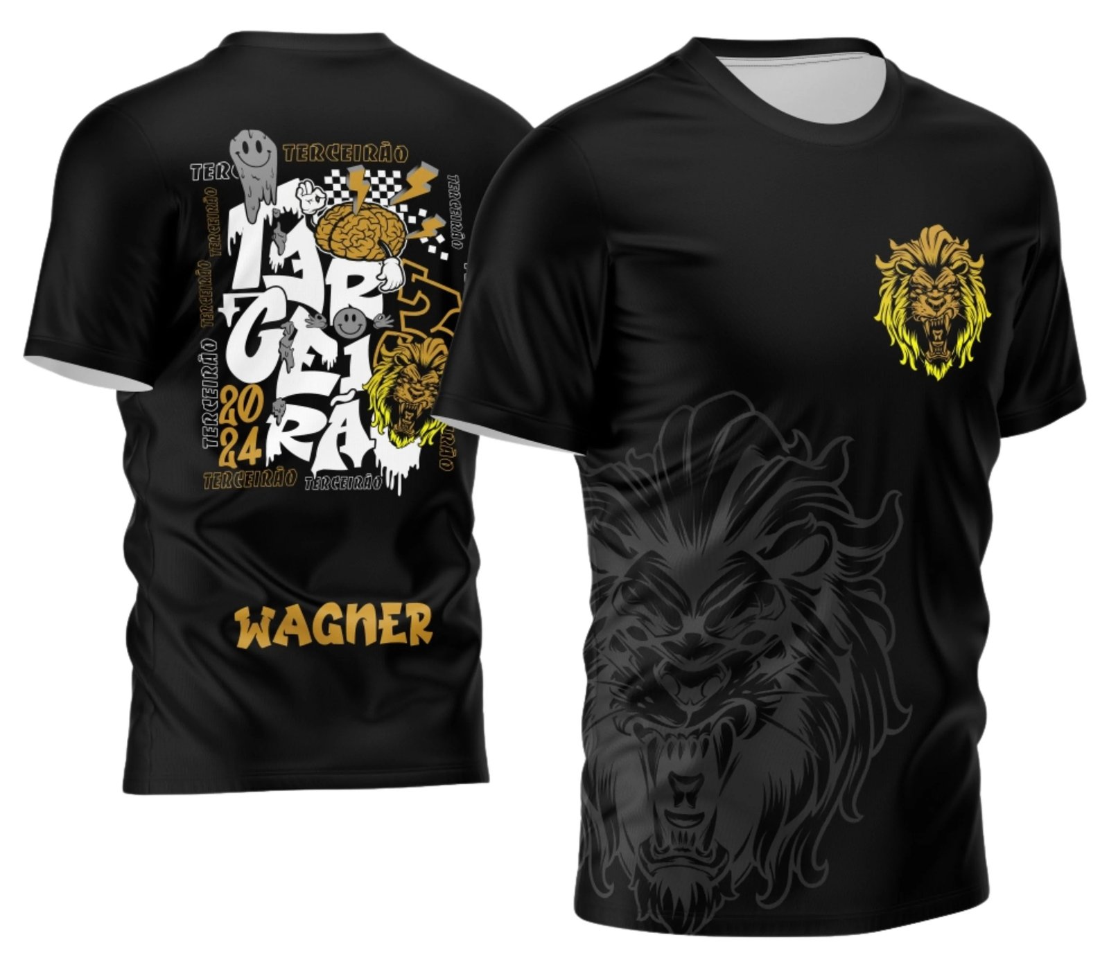 camiseta terceirão 2026 Smile Beast para formandos do ensino médio