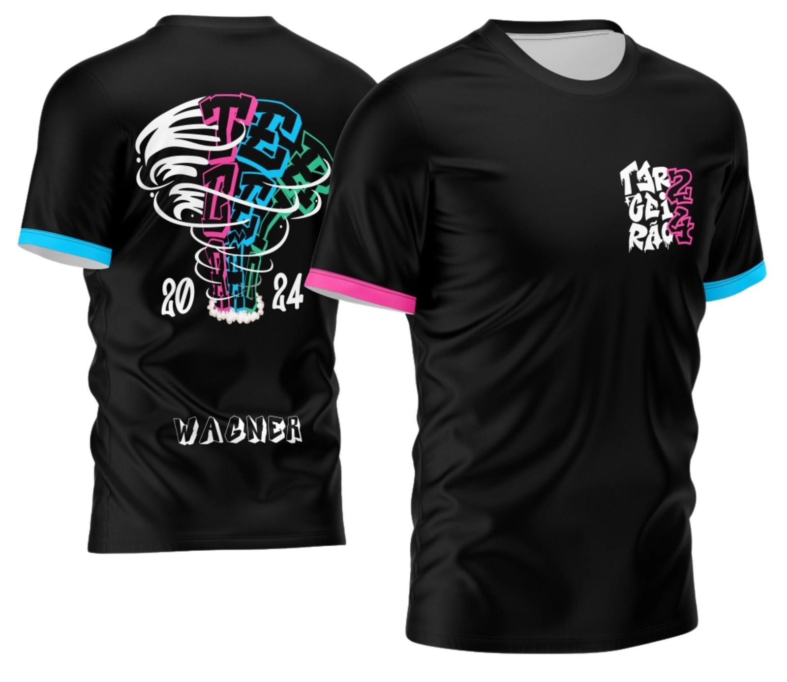 camiseta terceirão 2026 Twiste Letras para formandos do ensino médio