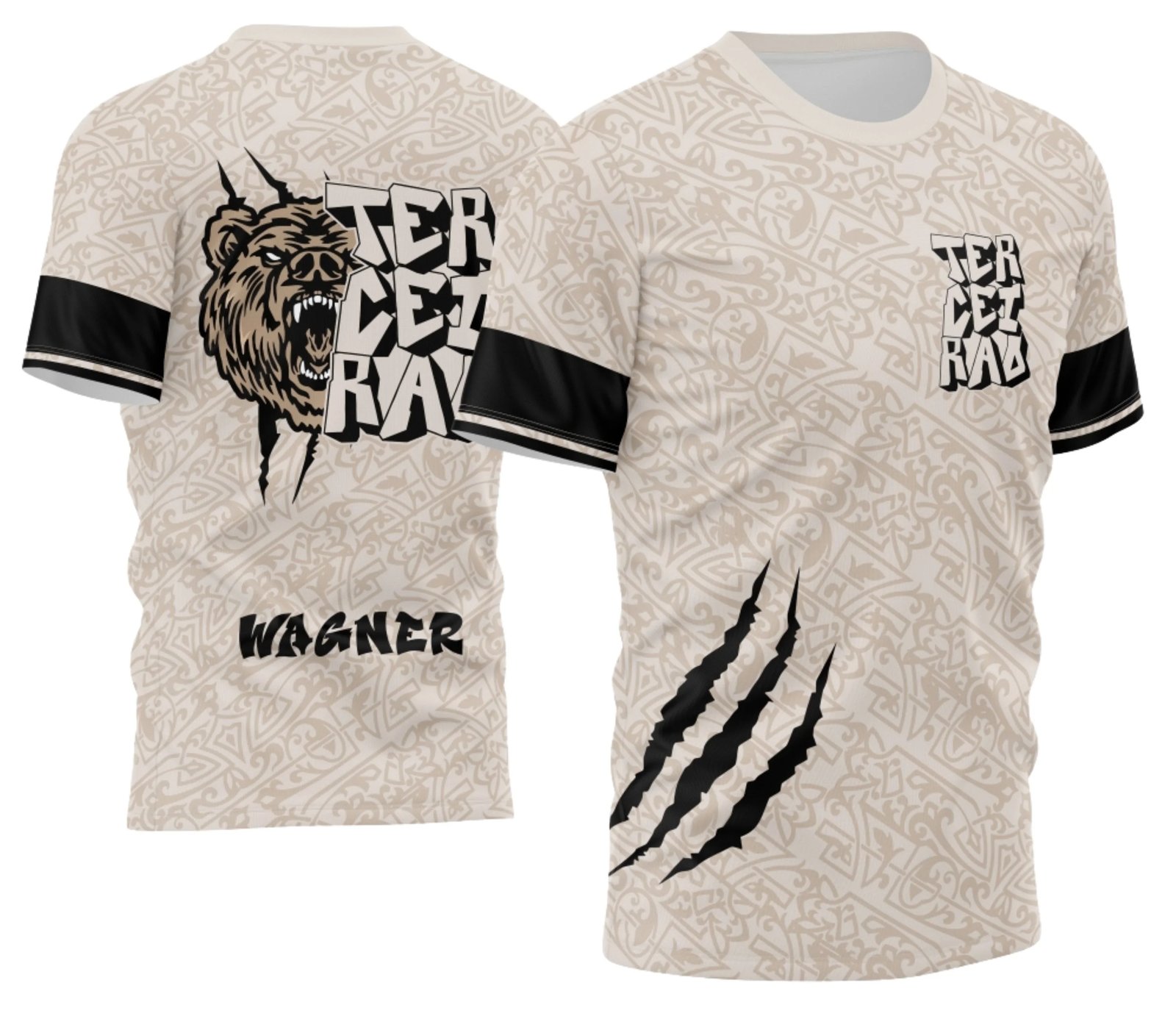 Camiseta Terceirão 2026 Urso E Garras camiseta terceirão 2026 Urso E Garras para formandos do ensino médio