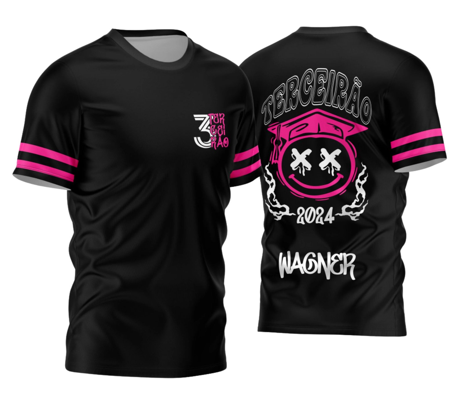 Camiseta Terceirão 2026 X Capelo camiseta terceirão 2026 X Capelo para formandos do ensino médio