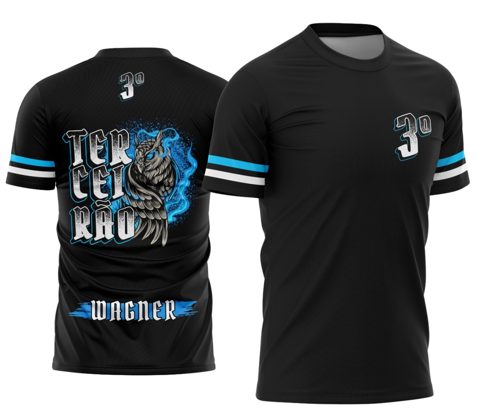 Camiseta Terceirão 2026 Coruja Metálica camiseta terceirão 2026 Coruja Metalica para formandos do ensino médio